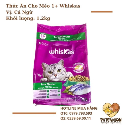 Thức Ăn Cho Mèo Whiskas