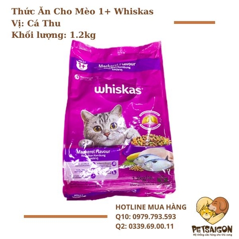 Thức Ăn Cho Mèo Whiskas