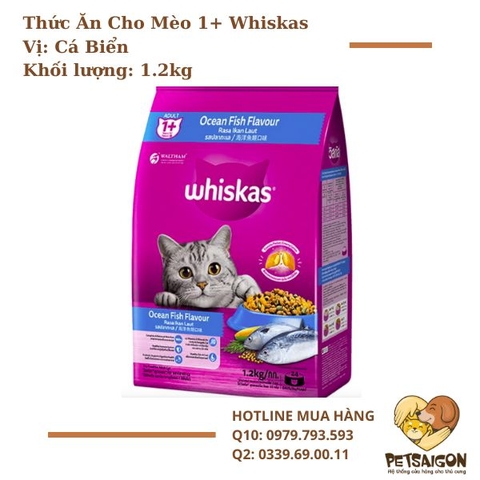 Thức Ăn Cho Mèo Whiskas