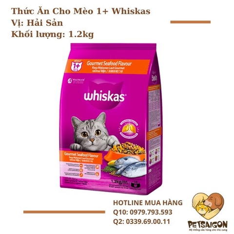 Thức Ăn Cho Mèo Whiskas