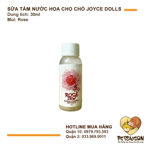 Sữa Tắm Cho Chó Mèo Joyce & Dolls Hương Nước Hoa