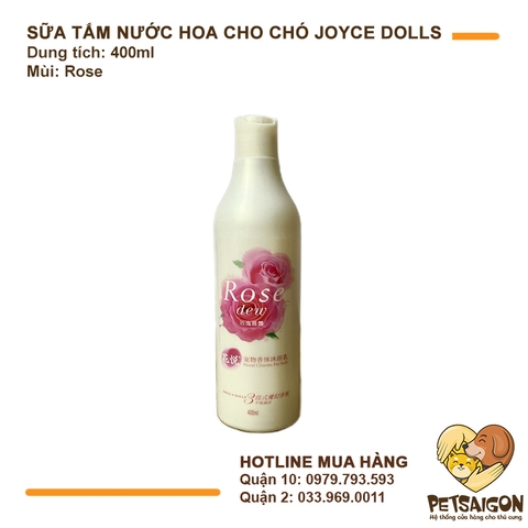 Sữa Tắm Cho Chó Mèo Joyce & Dolls Hương Nước Hoa