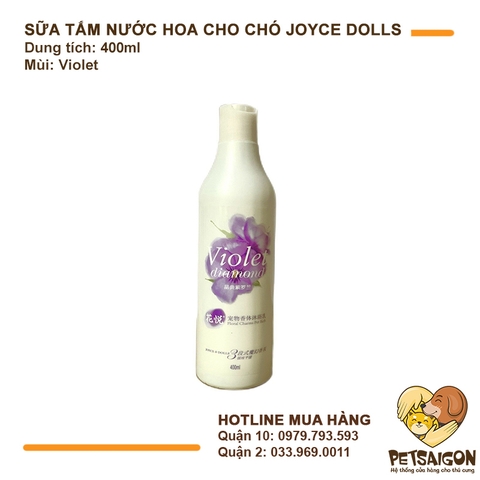 Sữa Tắm Cho Chó Mèo Joyce & Dolls Hương Nước Hoa