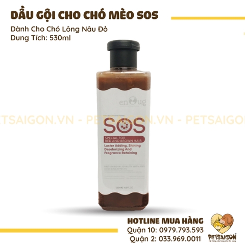 Sữa Tắm Cho Chó Mèo SOS 530ml