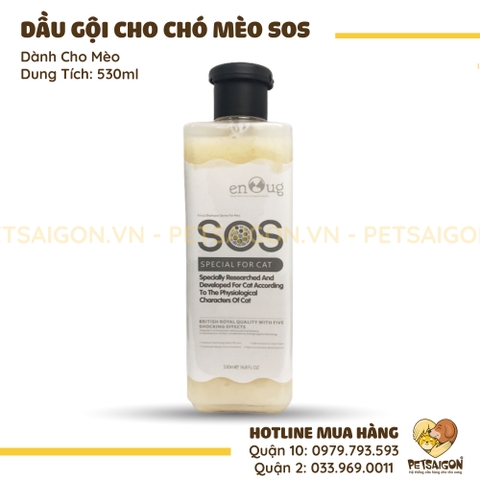 Sữa Tắm Cho Chó Mèo SOS 530ml