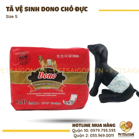 Tã Cho Chó Đực Dạng Quấn Bụng Dono