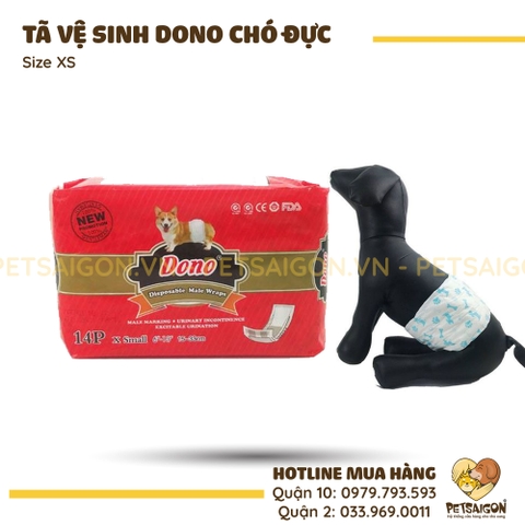 Tã Cho Chó Đực Dạng Quấn Bụng Dono