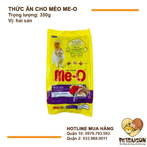 Thức Ăn Cho Mèo Trưởng Thành Me-O Vị Hải Sản