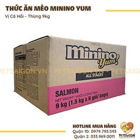 Thức Ăn Cho Mèo Minino Yum Vị Cá Hồi