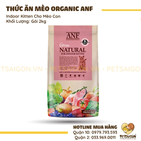 Thức Ăn Cho Mèo Con ANF 6 Free Indoor Kitten