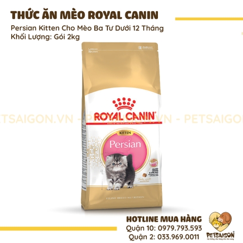 Thức Ăn Cho Mèo Ba Tư Royal Canin Persian Kitten