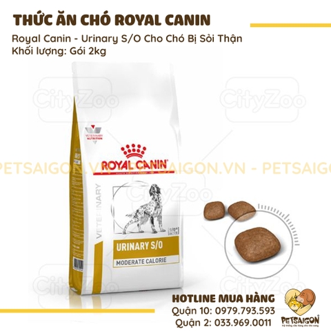 Thức Ăn Cho Chó Bị Sỏi Thận Royal Canin Urinary S/O