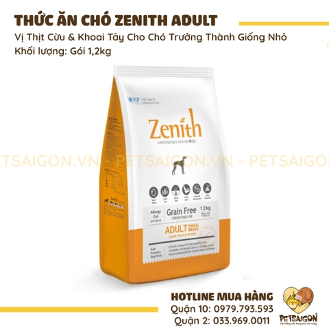 Thức ăn cho chó - Zenith Adult - 1.2kg