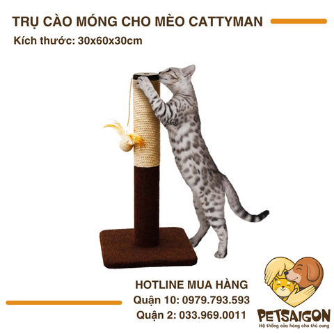 Trụ Cào Móng Cho Mèo Cattyman