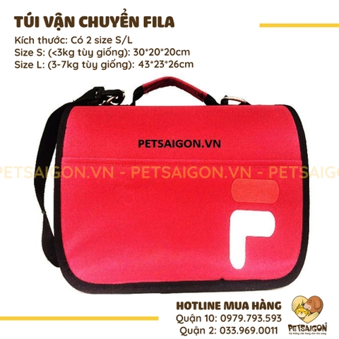 Túi Vận Chuyển Chó Mèo Fila