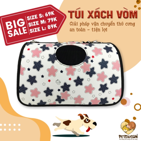 Túi Xách Vận Chuyển Chó Mèo Dạng Vòm