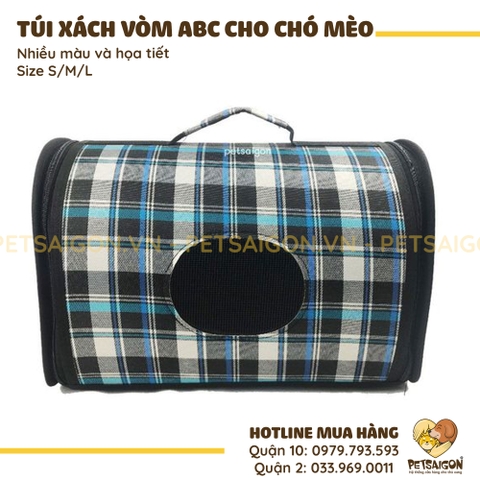 Túi Xách Cho Chó Mèo Dạng Vòm ABC