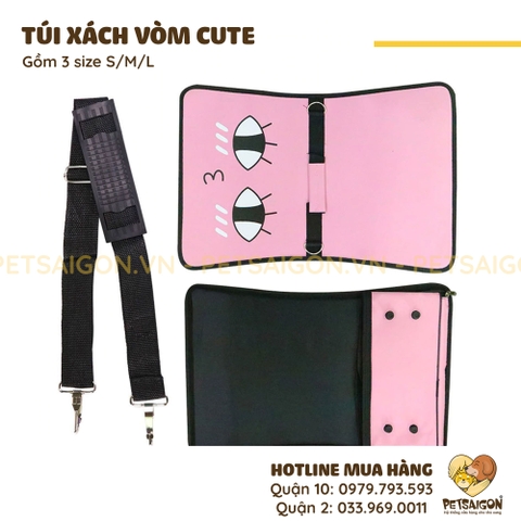 Túi Vận Chuyển Cho Chó Mèo Hình Vòm Cute