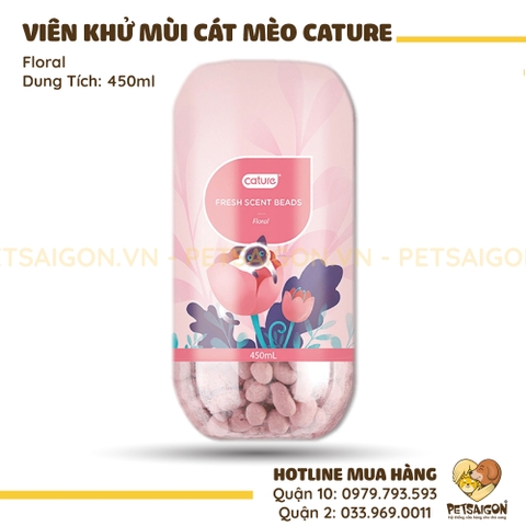 Viên Khử Mùi Cát Mèo Cature
