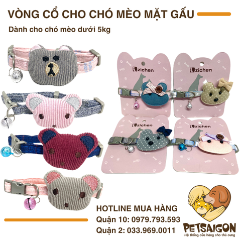 Vòng Cổ Mặt Gấu