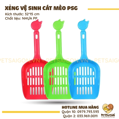 Xẻng Vệ Sinh Cát Cho Mèo PSG
