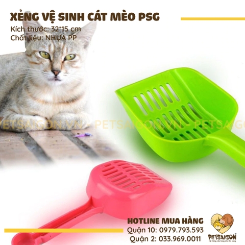 Xẻng Vệ Sinh Cát Cho Mèo PSG