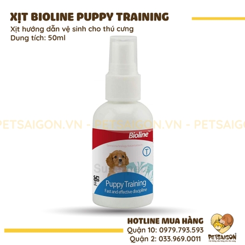Chai Xịt Dạy Chó Đi Vệ Sinh Đúng Chỗ Bioline