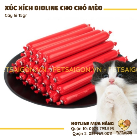 Xúc Xích Cho Chó Mèo Bioline