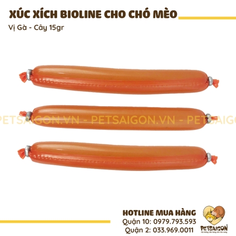Xúc Xích Cho Chó Mèo Bioline