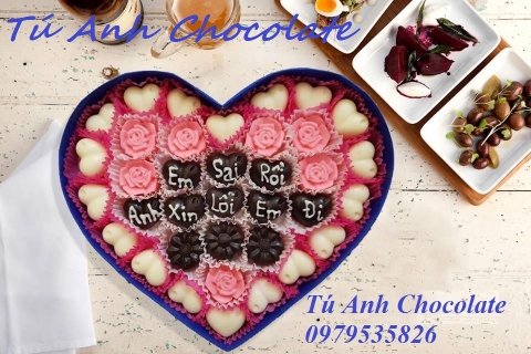 bán buôn socola valentine tại Tú Anh Chocolate