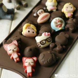 Khuôn silicon hình con vật tổng hợp 