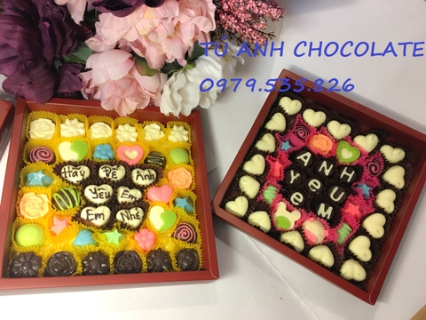 Mẫu socola valentine 2018 mới nhất