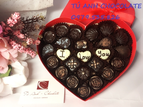 Quà tặng socola valentine sang trọng