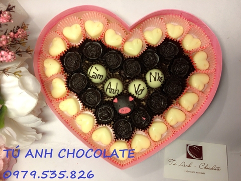 Socola quà tặng valentine ấn tượng