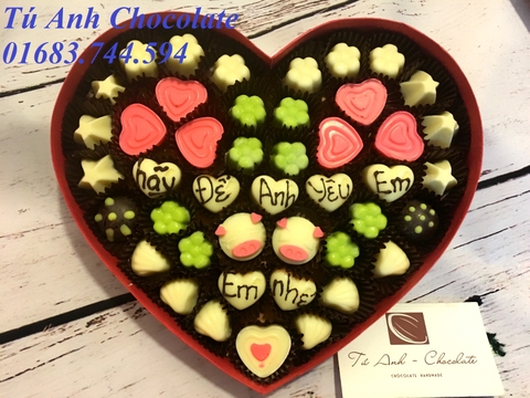 Socola valentine-quà socola ngọt ngào