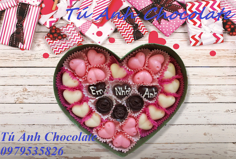 Socola valentine dành tặng bạn gái