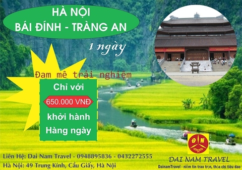 Kinh nghiệm “bỏ túi” khi đi du lịch Tràng An