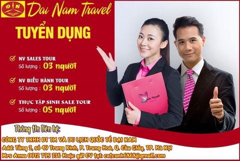 Chuyên viên sales tour