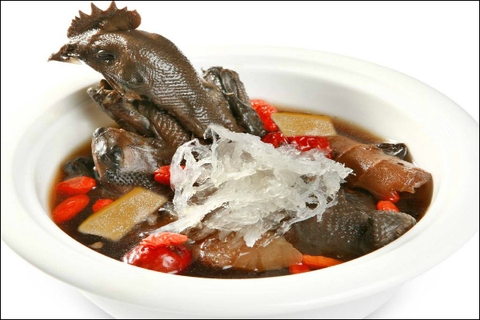 Cách làm món ăn tổ yến hầm gà ác