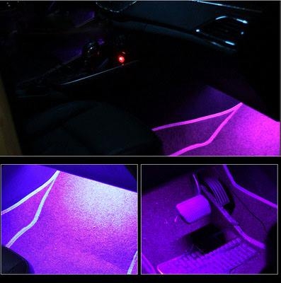 Đèn LED nội thất xe hơi đổi màu theo nhạc