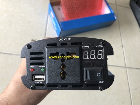 Bộ đổi nguồn 12V ra 220V công suất 2000W