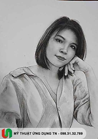 Nhận Vẽ Chân Dung Chì Chuyên Nghiệp Toàn Quốc