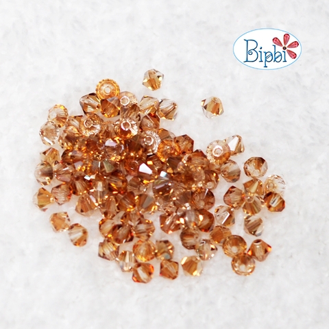 Pha lê Preciosa 4mm màu trà đậm celsican