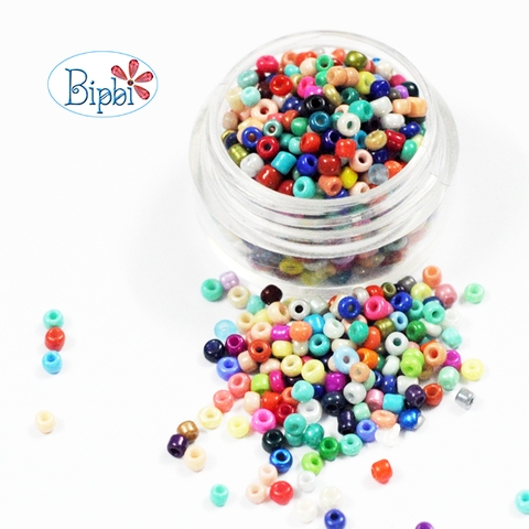 Hạt cườm TQ loại AAA màu mix (nhiều size)