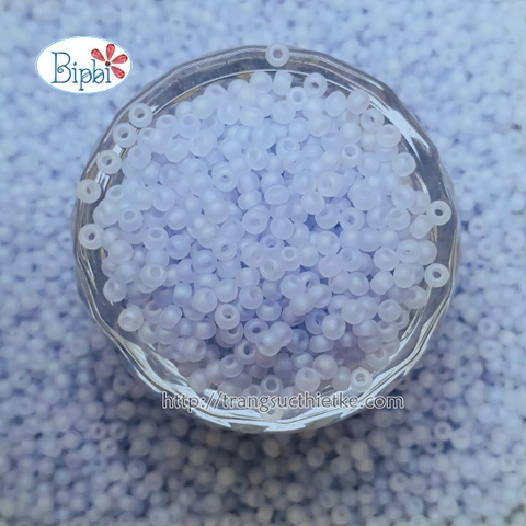 Hạt cườm siêu cấp mờ tím xanh