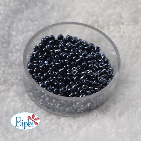 Cườm TQ màu đen chì 2mm