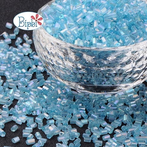 Cườm TQ ống ngắn xanh dương xà cừ
