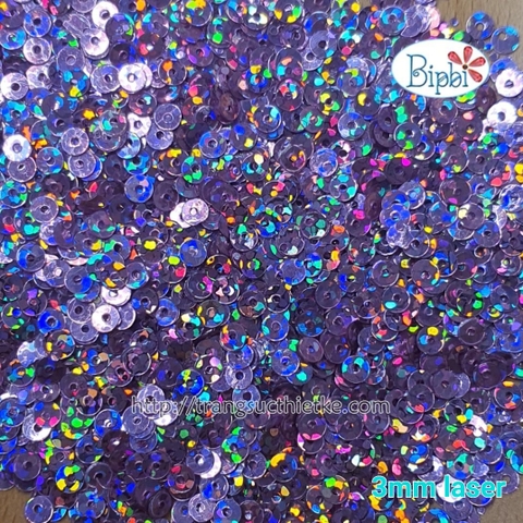 Kim sa 3mm tím laser