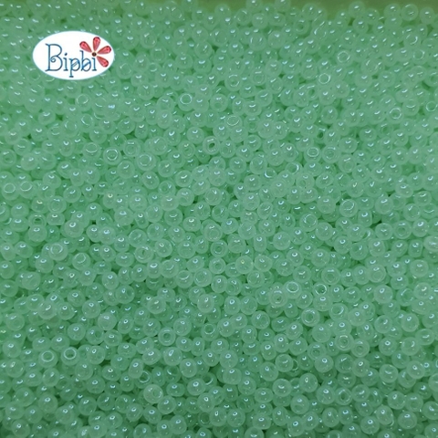 Hạt cườm siêu cấp xanh lá non