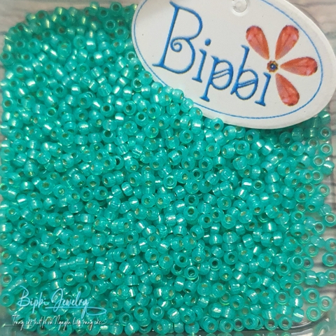 Cườm Nhật TOHO 2mm opal silverline xanh ngọc
